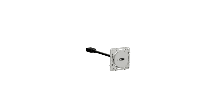 Schneider Electric White, 1 Gang, Odace | S520462