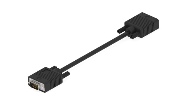 TE Connectivity Male 15 Pin D-sub to Female 15 Pin D-sub Serial Cable, 2.5ft, AMPLIMITE D-SUBMINIATURE CABLE ASSEMBLIES | 1-2478170-1