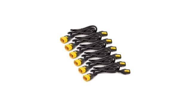 APC Straight IEC C14 Plug to Straight IEC C13 Socket Power Cord, 610mm | AP8702S-WW