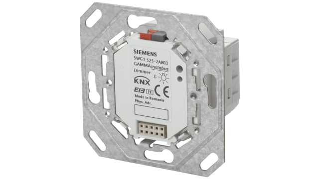 Siemens UP 525 Dimming Controller Dimming Controller, Flush Mount, 230 V ac, 60 mm Diameter | UP 525/03 / 5WG1525-2AB03