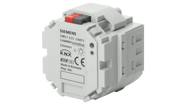 Siemens UP 525 Dimming Controller Dimming Controller, Flush Mount, 230 V ac, 60 mm Diameter | UP 525/13 / 5WG1525-2AB13