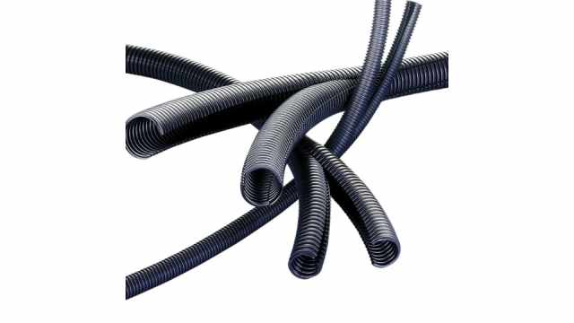 PMA Flexible Conduit, 20mm Nominal Diameter, Polypropylene, Black | PPCOF-20B.50
