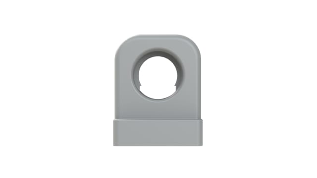 PMA One Piece Conduit Support Clip Grey, Conduit Fitting, 7 mm Nominal Size, M4, Polyamide 6, Grey IP68, IP66  rating | SFH-07-0
