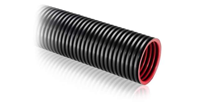 PMA Flexible Conduit, 48mm Nominal Diameter, Polyamide 12, Black | XR90G-48BR.30