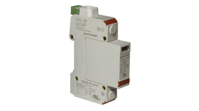 Bourns Surge Protector, 50 kA, 0.4 kV, DIN Rail | 1420A-PV-48-D