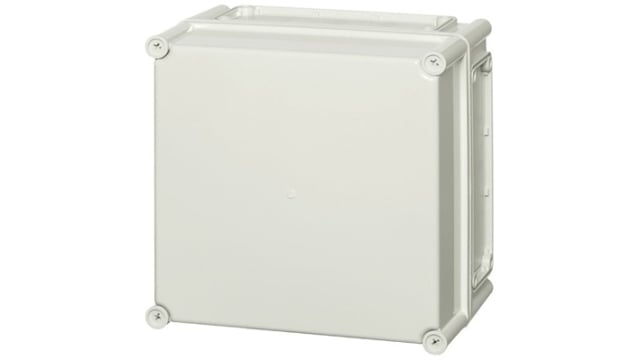 Fibox EKO Series Grey Grey Lid Polycarbonate General Purpose Enclosure, IP65 280 mm, 280 mm, 30 mm | EKO 30-G-2FSH cover