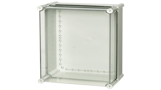 Fibox PC Series Polycarbonate Enclosure for Use with Enclosures, 380 x 280 x 130mm | PC 3828 13 T-2FSH encl.
