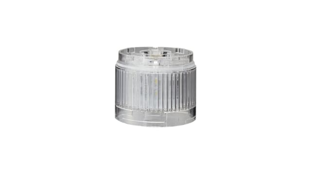 Patlite LR6 Series Clear Light Module for Use with Signal Tower, LED Bulb, DC, IP65 | LR6-E-BZ