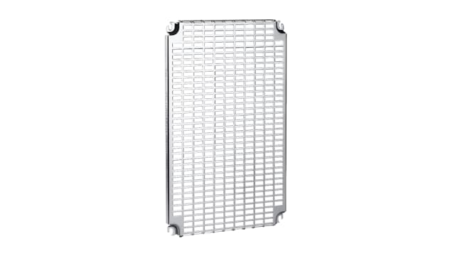 Schneider Electric NSY Series Galvanised Steel Mounting Plate for Use with Thalassa PHD, Thalassa PLA, 870 x 376 x 15mm | NSYPMR105