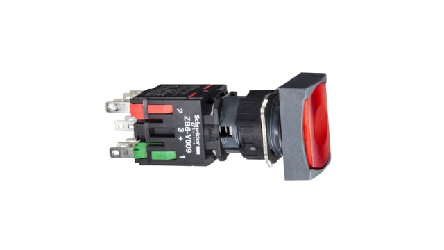 Schneider Electric Harmony XB6 Series, Spring Return, Emergency Stop Push Button Head 16 mm Diameter | XB6DW4B5B