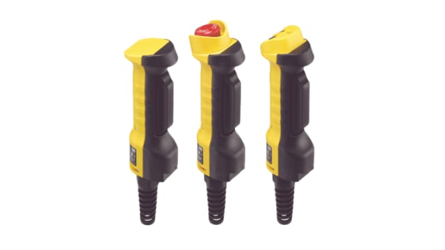 Omron A4E Series Safety Enabling Switch, 3 Position, 2 NO/1 NC, IP65 | A4E-B200HS