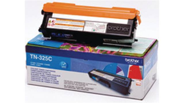 Brother TN-325C Cyan Toner Cartridge, HL4140CN, MFC9460CDN, DCP9270CDN, DCP9055CDN, MFC9970CDW, HL4570CDWT, HL4570CDW, | TN-325C
