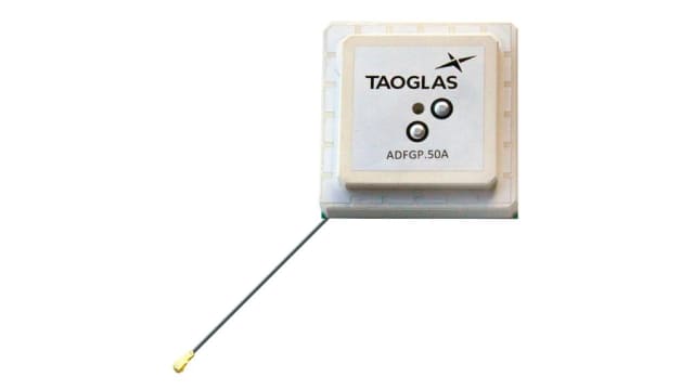 Taoglas ADFGP.50A.07.0100C Square Multiband Antenna with U.FL Connector, GPS | ADFGP.50A.07.0100C