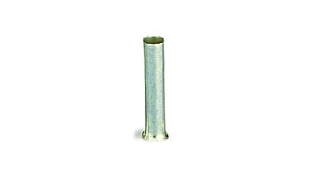 WAGO, 216 Uninsulated Ferrule, 8 mm Pin Length, 2.8 mm Pin Diameter, Silver | 216-104-1