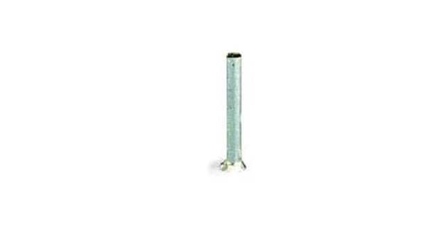 WAGO, 216 Uninsulated Ferrule, 7 mm Pin Length, 1.8 mm Pin Diameter, Silver 24 AWG Wire Size | 216-132-1