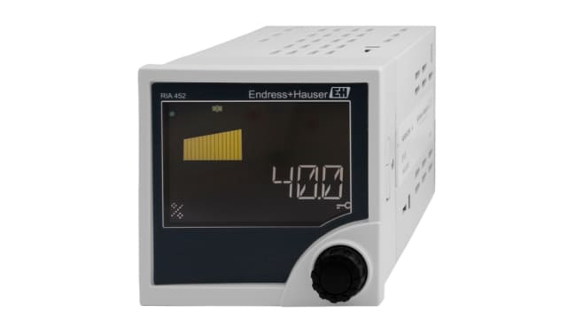 Endress+Hauser RIA452 LCD Process Indicator for Power, Relay, Pulse, Current, Voltage,  92 mm  x 92 mm | RIA452-A112A11AA