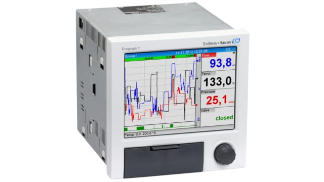 Endress+Hauser RSG35-B1C Graphical Graphic Recorder Current, Thermocouple, Voltage, Pulse Input, Frequency Input, RTD | RSG35-B1C
