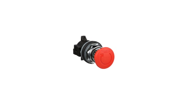 Schneider Electric Harmony 9001K Series, Twist Release, Emergency Stop Push Button Head 30 mm Diameter | 9001KR16