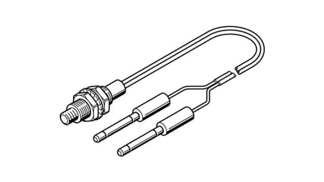 Festo Fibre Optic Cable Stainless Steel, 1 m | SOOC-DS-P-M4-1-R15