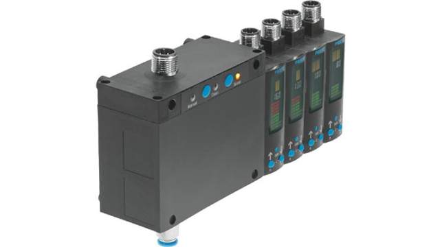 Festo SOPA Pressure Sensor Controller 0.2 mm 22.8 V 26.4 V SOPA-CM4H-R1-WQ6-2N-M12 | SOPA-CM4H-R1-WQ6-2N-M12