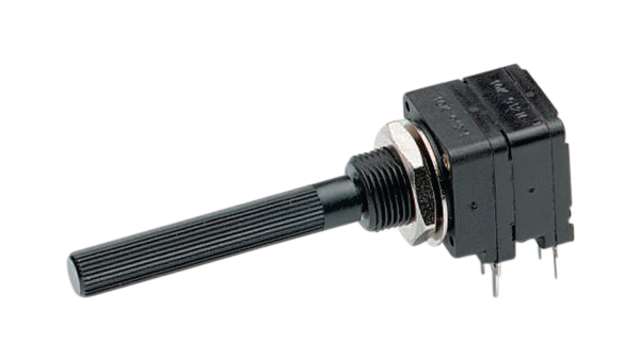 PIHER SENSORS AND CONTROLS S.S.A Linear Linear Potentiometer 2-Gang Through Hole, PC16DH10IP06-104A2020--TA | PC16DH10IP06-104A2020--TA