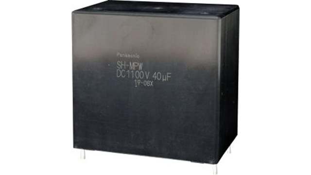 Panasonic EZPV Polypropylene Film Film Capacitor, 700V dc, ±10%, 30μF, Through Hole | EZPV70306MTT