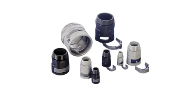 PMA Metric, Conduit Fitting, 10 mm Nominal Size, PG09, Polyamide 6, Black IP66  rating | BVND-P090GT-11