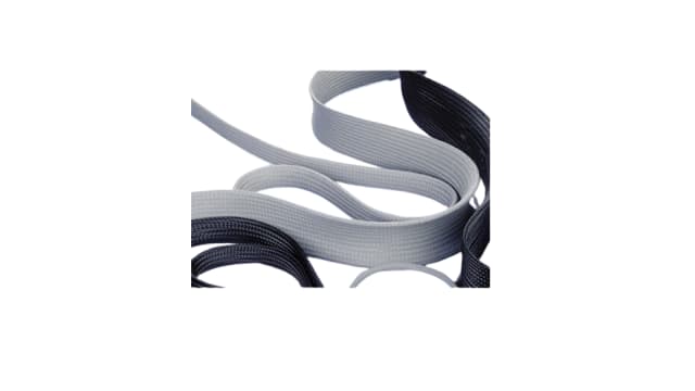 Braided Polyester Black Cable Sleeve, 25m Length, G.PX Series | G.PX.10SW