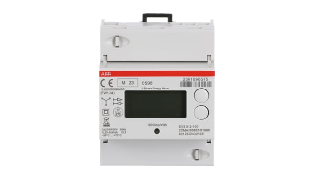 ABB 3 Phase LCD Energy Meter, Type Energy Meter | 2CMA290881R1000