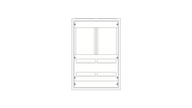 ABB 800 x 550 x 215 mm KS2080 Distribution Board | 2CPX070780R9999