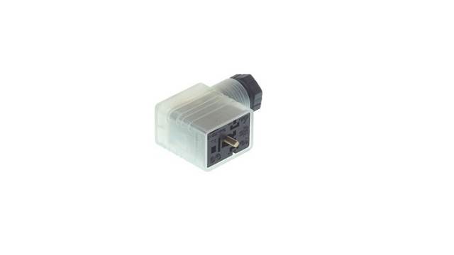 Hirschmann GMNL 2P+E DIN 43650 B, Female DIN 43650 Connector with Indicator Light, 250 V ac/dc Voltage | 933715100 GMNL 209 NJ LED 230 YE black