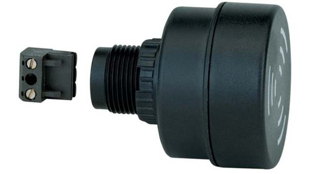 Werma 109 Series Wall Mount Buzzer, 115 V ac/dc, 80dB at 1 m, IP65, AC, DC, Single-Tone | 109.010.77