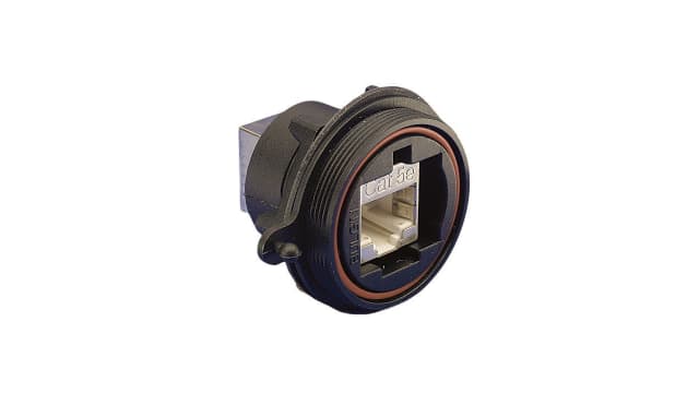 Bulgin PX0833 Series RJ45 Connector Female, Panel Mount Shielded Straight 1 Port 8 Way | PX0833