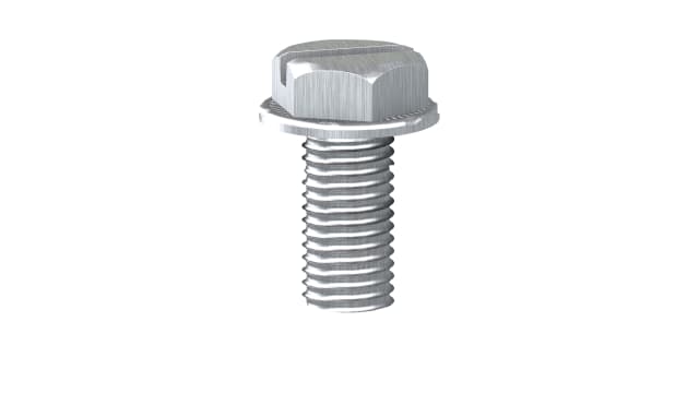 Schneider Electric Zinc Chromate Steel, Hex Bolt x 12 mm | AF1VA512