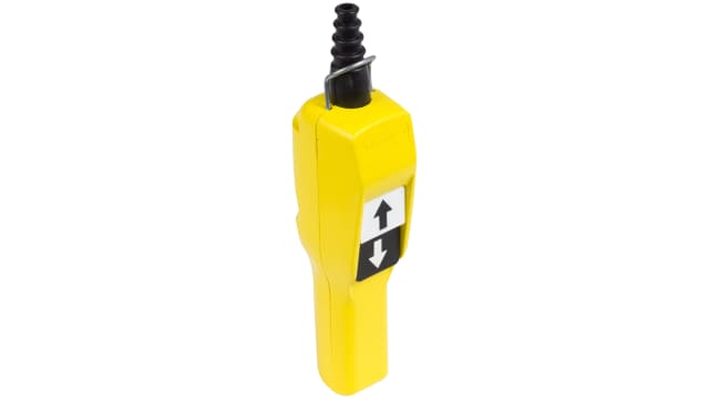 Schneider Electric SPST Push Button Pendant Station Yellow Polypropylene | XACA211