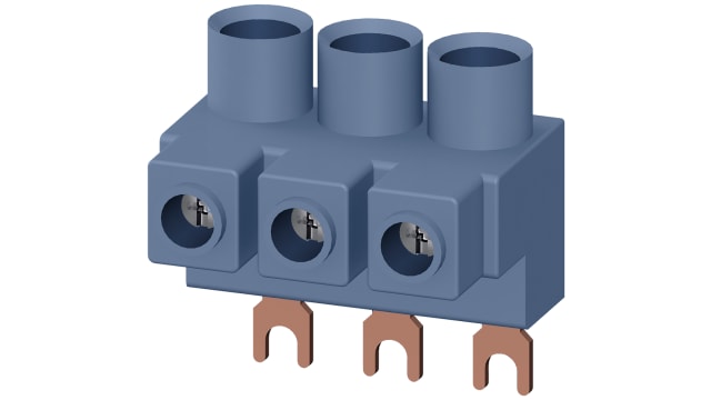 Siemens SIRIUS 3RV2 3 Phase Contactor Terminal Block Busbar Protector, 690 V | 3RV2925-5EB