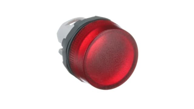 ABB Red Pilot Light Head, 22 mm Cutout CombiLine-Modular II Series | 1SFA611400R1001  ML1-100R