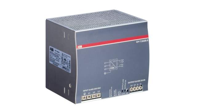 ABB CP-T Switched Mode DIN Rail Power Supply, 340 → 575 V ac / 480 → 820V dc ac, dc Input, 24V dc dc | 1SVR427056R0000  CP-T 24/20.0