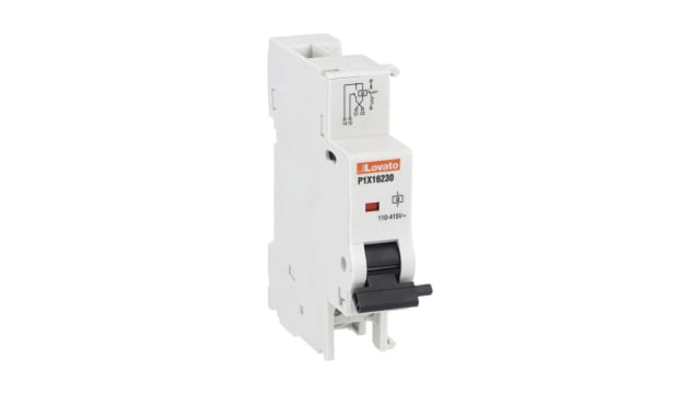 Lovato DIN Rail Shunt Trip for use with P1MB Series | P1X16230