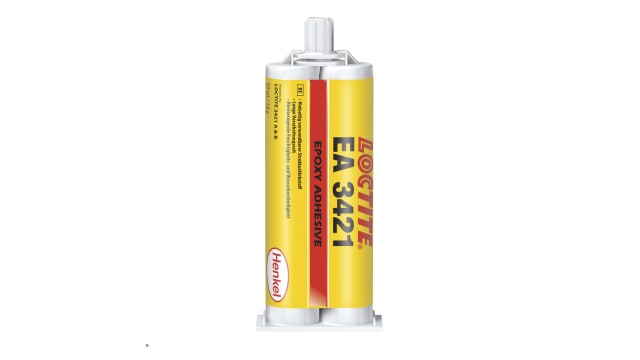 Loctite HYSOL 3421 Transparent Yellow 50 ml Epoxy Adhesive Dual Cartridge for Plastic, Wood, Metal, Ceramic | 248211