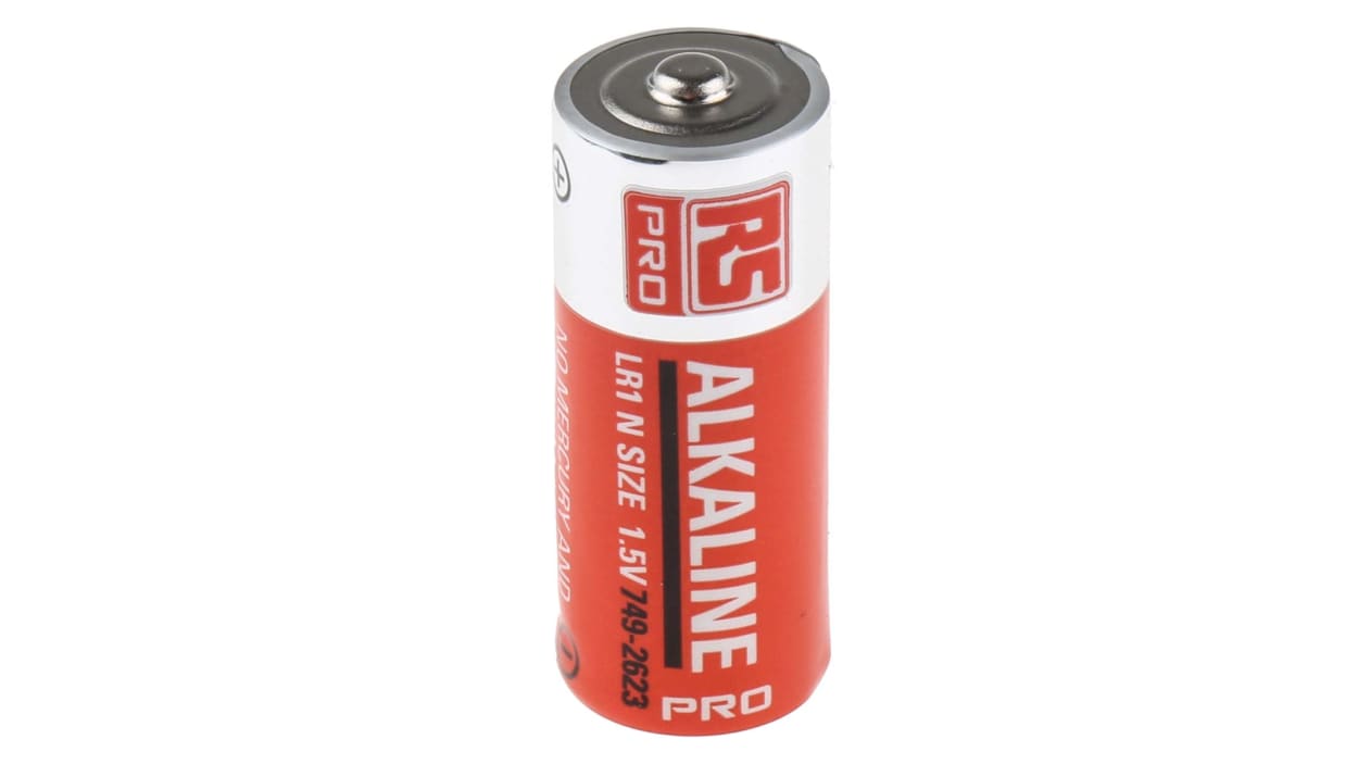 Rs Pro 単5電池 公称電圧 1 5v サイズ N アルカリ電池 Rs Components