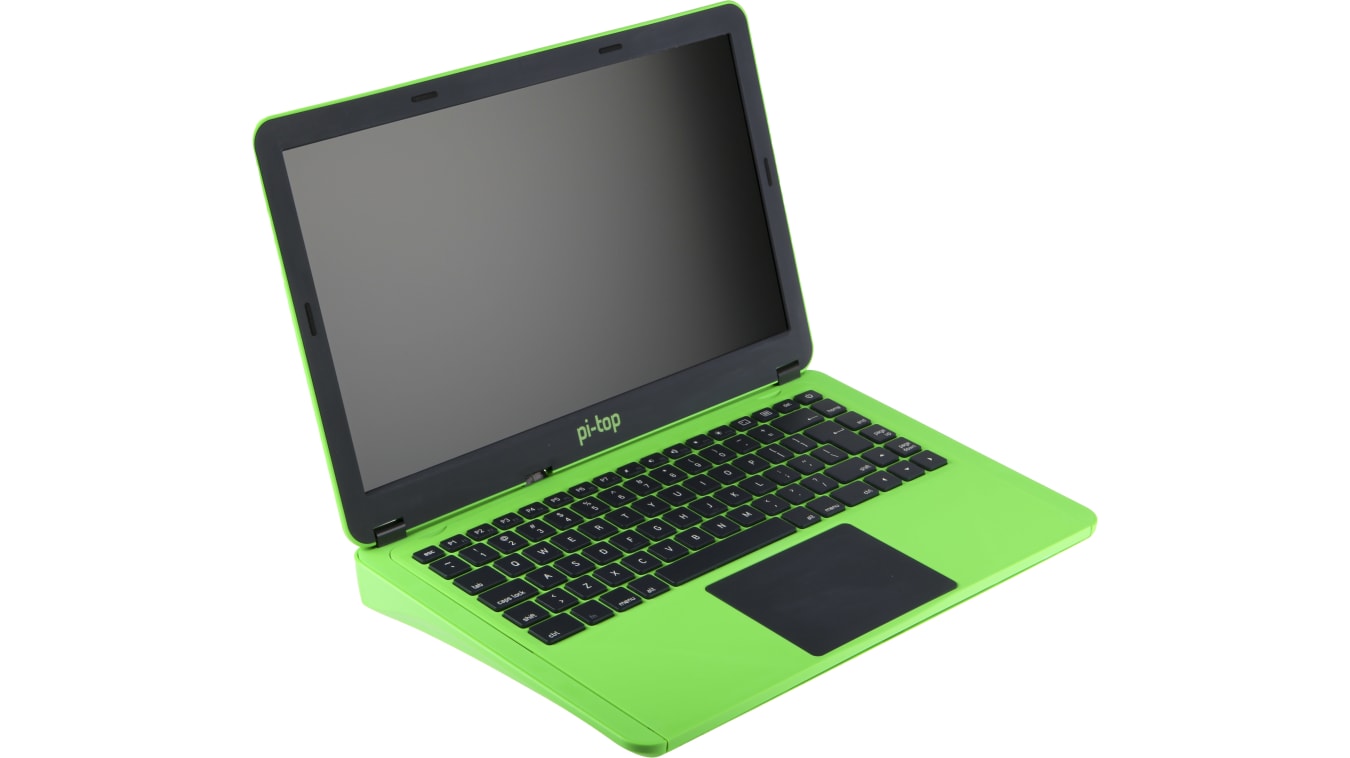 PTIUGR200001 | Pi-Top, Laptop v2, Green with Inventors Kit with 13.3in LCD | RS