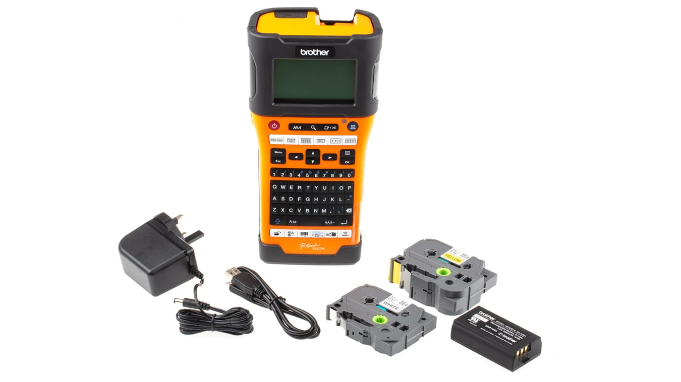 PTE550WVP | Brother PT-E550WVP Handheld Label Printer, 24mm ...