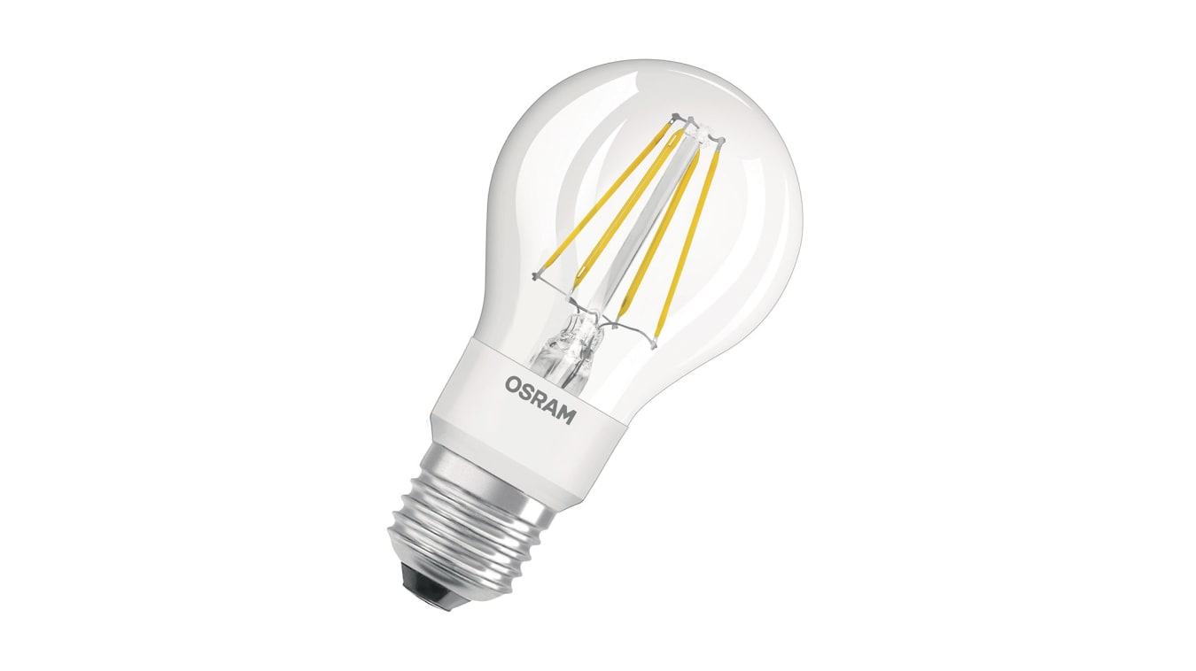 4058075037526 Osram SST CLAS A E27 GLS LED Bulb 7 2700K, shape | RS