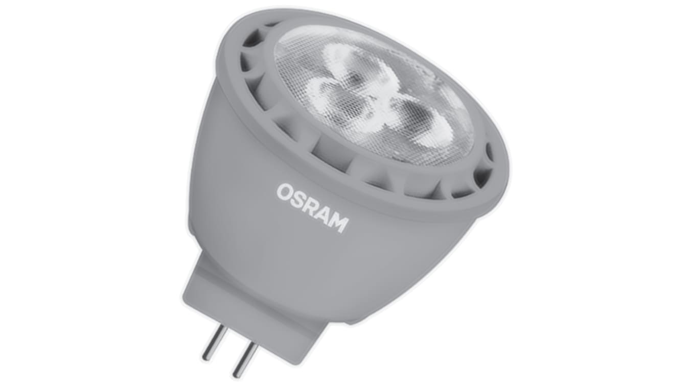 Overredend nederlaag scheiden PMR11DIM2030 3,1W/827 12V GU4 | Osram GU4 LED Reflector Bulb 3.1 W(20W)  2700K, Warm White, Dimmable | RS