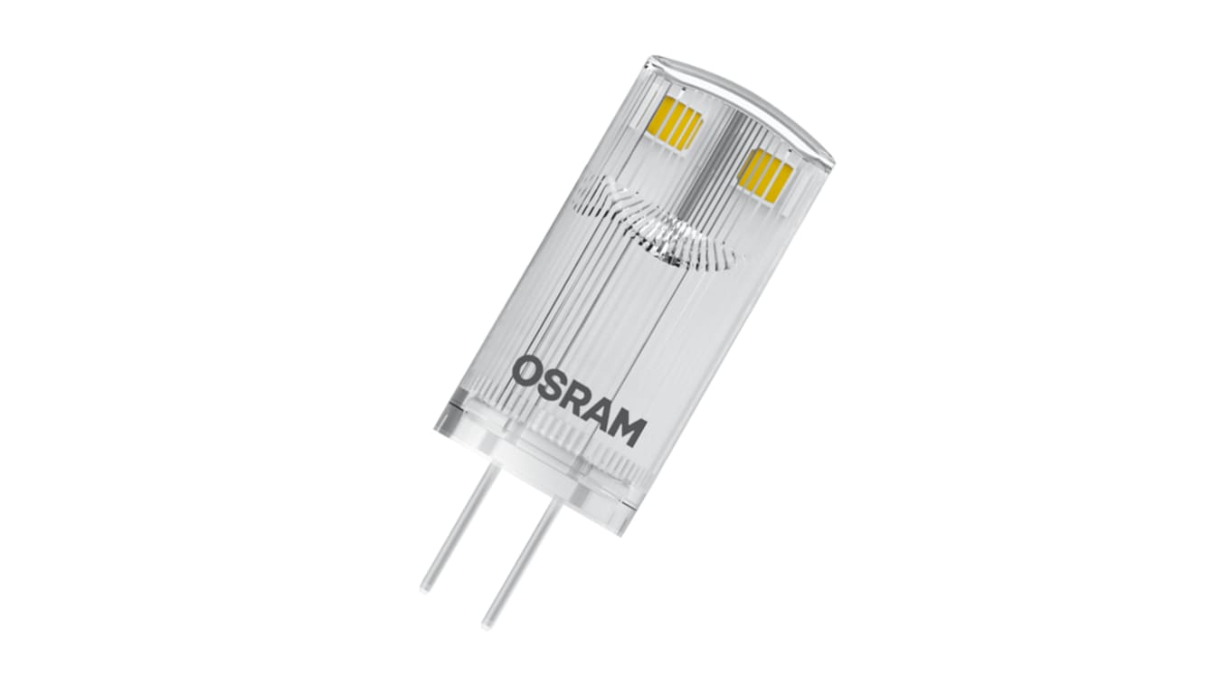4058075622722 | Osram PARATHOM LED Pin G4 LED Reflector Lamp 900 mW(10W),  2700K, Warm White, Capsule shape | RS