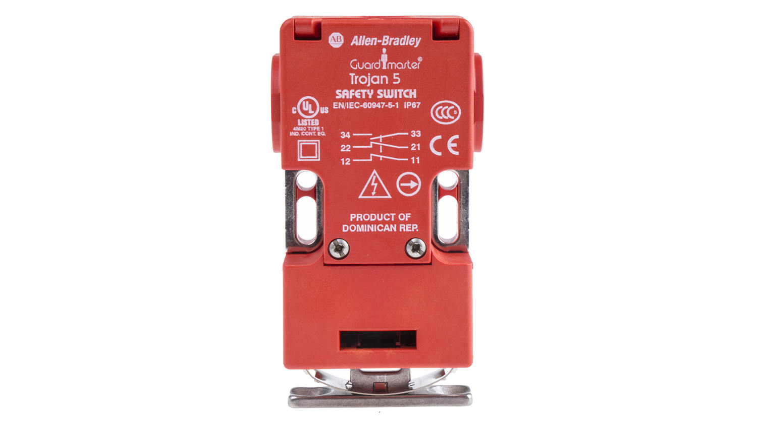 440k T11090 Allen Bradley Guardmaster 440k Sicherheits Zuhaltung 2 Offner 1 Schliesser 240v M20 Interlock Rs Components