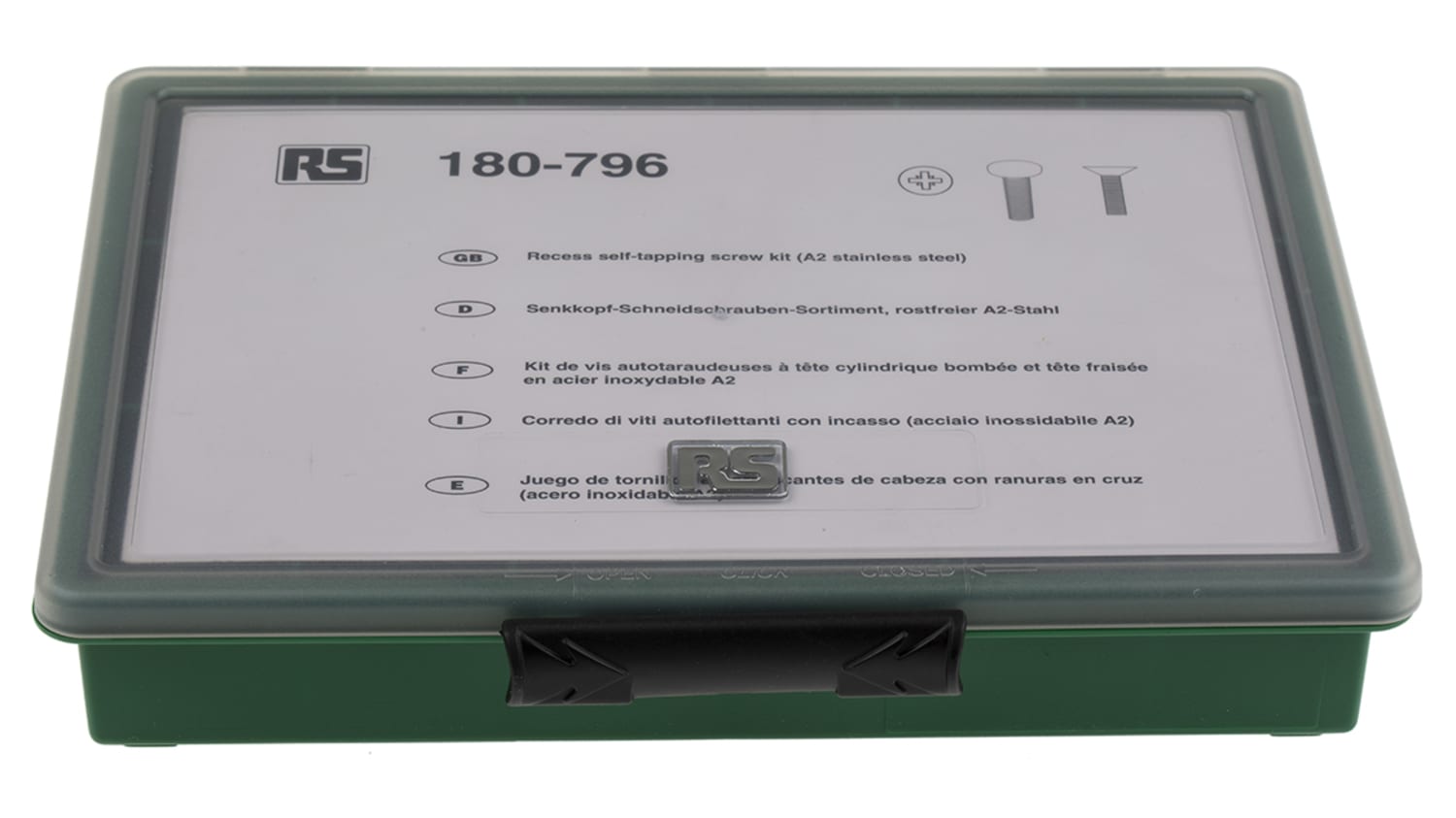 0 Piece Stainless Steel Screw Bolt Kit No 10 No 6 No 8 Rs Components