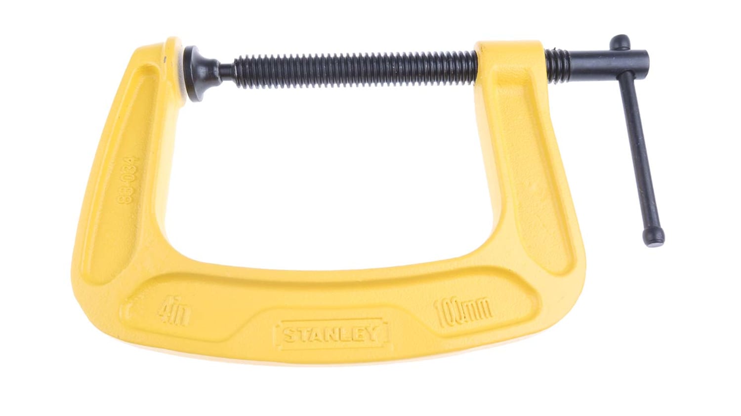 0 034 Stanley 100mm X 75mm G Clamp Rs Components