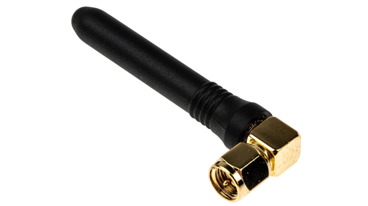 Ant 24g Hl90 Sma Ant 24g Hl90 Sma Rf Solutions Stubby Wifi Antenna Direct Mount 2 4 Ghz Sma Connector Rs Components